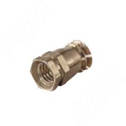Футорка распорная металл, без шарика, D5, М4x10