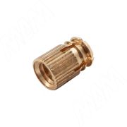 Футорка распорная металл, без шарика, D5, М4x8