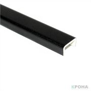 Цокольная заглушка СТАРОГО Обр. “П-образная” H=100мм, Черный