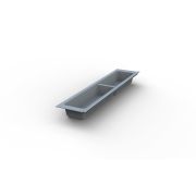 Лоток для столовых приборов TRAYBOND 107х480мм, 2 секции