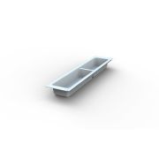 Лоток для столовых приборов TRAYBOND 107х480мм, 2 секции