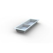 Лоток для столовых приборов TRAYBOND 157х480мм, 2 секции