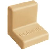 Уголок GRANDIS стальной с заглушкой груша 25*25 мм